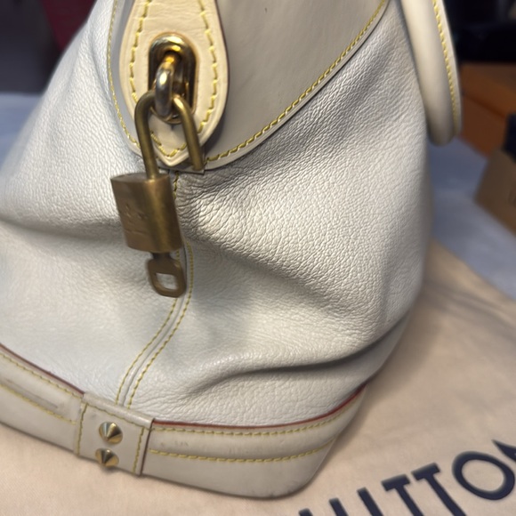 Louis Vuitton Lockit MM Suhali Leather Satchel - Picture 7 of 15